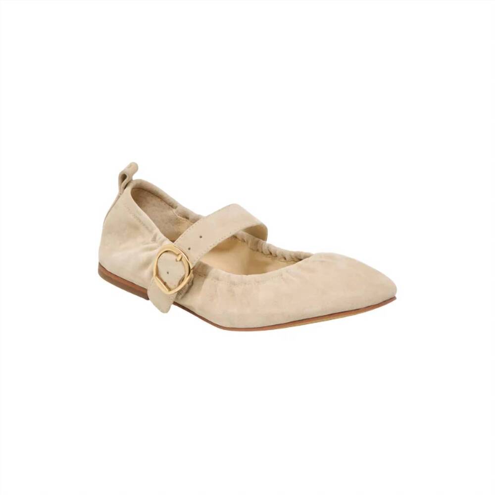 NEW DOLCE VITA women's caely ballet flats in sesame suede